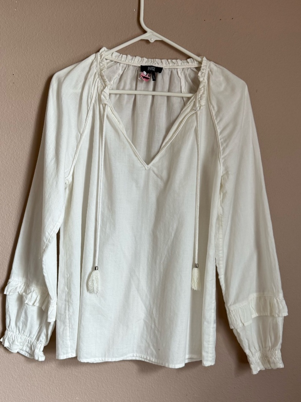 PAIGE, Tailynn Blouse, Size M